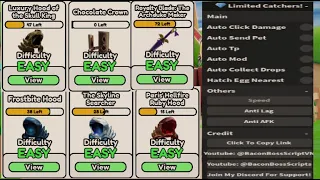 [FREE UGC] 💎 Limited Catchers! OP SCRIPT (AUTO FARM - MOD , AUTO HATCH EGG)