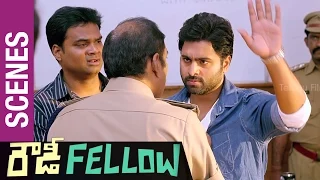 Nara Rohit clashes with Ahuti Prasad | Rowdy Fellow Telugu Movie Scenes | Vishakha Singh