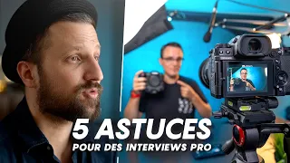 Comment FILMER des INTERVIEWS comme un PRO ?