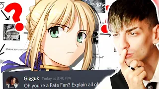 GIGGUK EXPLAINS THE ENTIRE FATE SERIES TIMELINE (Reaction)