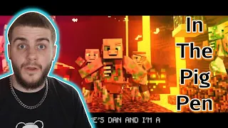 Dan Bull | Nether Pigman Rap (Reaction) Minecraft