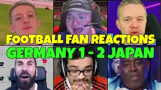 FOOTBALL FANS REACTION TO GERMANY 1-2 JAPAN | FANS CHANNEL