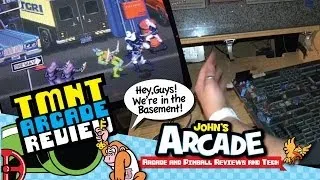 TMNT ARCADE PLAYTHROUGH - Teenage Mutant Ninja Turtles Arcade Review Konami 1989 - Original PCB