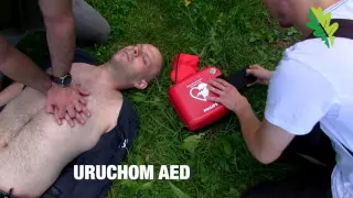 Film instruktażowy jak używać defibrylatora AED