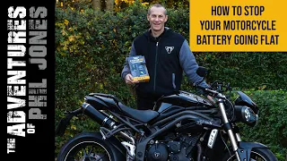 How to stop your motorcycle battery going flat