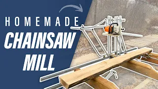 Homemade Chainsaw Mill - No Welding!