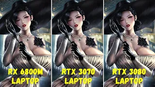 RX 6800M vs RTX 3070 vs RTX 3080 Laptop GPUs Compared!