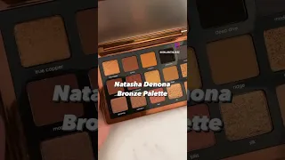 Natasha Denona Bronze Palette #shorts #makeup #beauty #beautyessentials #beautyproducts