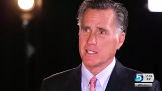 Mitt Romney with KSL