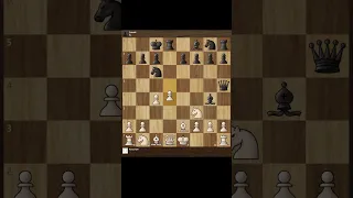 Фантастический мат с жертвой ферзя и ладьи! #shorts #chessgame #chess