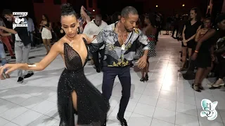 Maykel fonts & Sylvia Chapelli - salsa social dancing @ Martinique Int 'Salsa Festival 2018