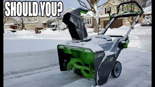 EGO Electric Snow Blower 1 Year Later.........Was It Worth It?