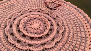 How to Crochet Magnificent 30” Mandala Doily