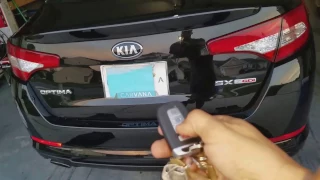 DIY Kia Optima automatic rising trunk