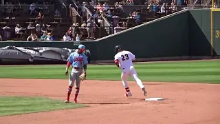 AARON SABATO BLASTS A HOME RUN!!