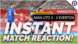 Manchester United 3-3 Everton | Match Reaction