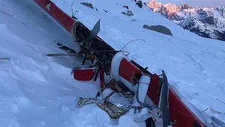 Seven people killed in mid-air collision over the Italian Alps