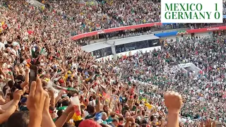 The final whistle moment when Mexico beat Germany in FIFA World Cup 2018