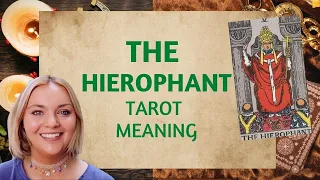 The Hierophant Tarot Meaning | Upright & Reversed | Past, Present & Future Love, Money, Spirituality