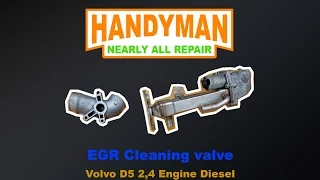 EGR Cleaning valve - Volvo D5 2,4 Engine (S60,V70,S80,XC90)