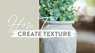 Episode 20 - Tjhoko Paint How-To Series | Creating texture with Tjhoko Paint Stencil of Paris paste