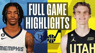 Utah Jazz vs. Memphis Grizzlies Full Game Highlights | Oct 31 | 2022 NBA Season