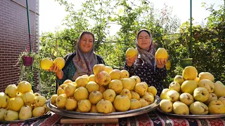 HOW TO MAKE QUINCE PRESERVES. QUINCE COMPOTE AND JAM FOR WINTER