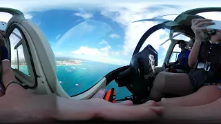 360 Прогулка на вертолете в Доминикане - Пунта кана/Helicopter walk Punta Cana Ч2