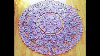 crochet home rug #96/crochet mandala/tapete de crochê/dywanik szydełkowy/brat cróise/covor croșetat