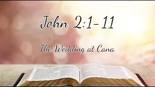 John 2:1-11 - Miracles of Jesus, The Wedding at Cana - NLT Audiovisual