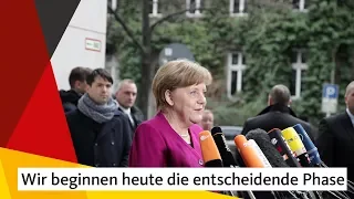 Angela Merkel: Wir beginnen heute die entscheidende Phase