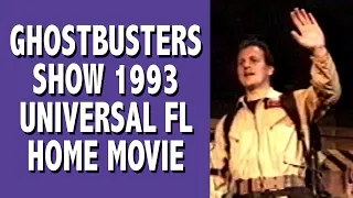 Ghostbusters Show Universal Studios Florida 1993 Home Movie