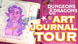 Art Journal Tour || D&D Edition!