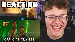 Draven's 'Strange World' Official Trailer REACTION! (WOW)