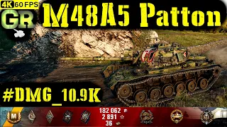 World of Tanks M48A5 Patton Replay - 6 Kills 10.9K DMG(Patch 1.4.0)