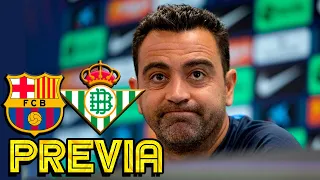 Rueda de prensa XAVI: FC BARCELONA v REAL BETIS BALOMPIÉ