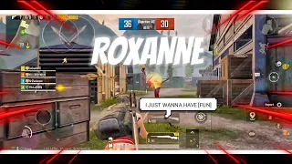 ROXANNE - PUBG MOBILE MONTAGE | EDITED ON ANDROID | KRYPTON GAMING||