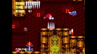 Sonic 3 & Knuckles - Angel Island 2 Glitchless Knuckles: 0:36 (Speed Run)