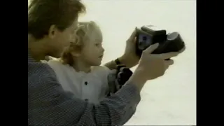 Sharp Viewcam "Rollerblading" w/ Wayne Gretzky & Son Commercial, 1994