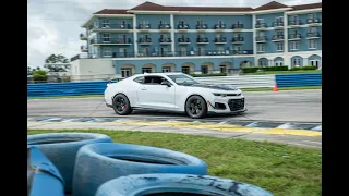 POV 2018 Chevrolet Camaro ZL1 1LE vs Mclaren 570s vs Ford Mustang GT 350-- Sebring Raceway