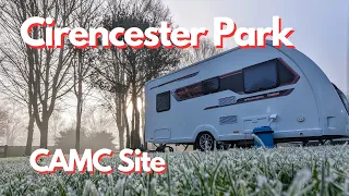 Cirencester Park CAMC Site | Caravan Vlogs from Mac & Sarah