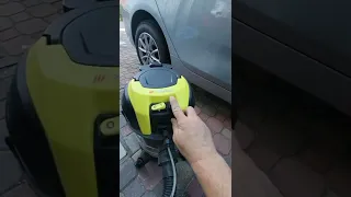 Come lavare tappezzeria del auto con Lidl (parkside)