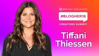 Tiffani Thiessen Fireside Chat - #BlogHer18