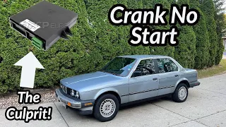 Solving an Unusual Intermittent Crank No Start on BMW E30 | Budget E30 Restoration Ep. 4