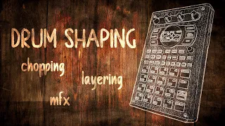 SP-404MKII Drum Shaping: Chopping Breaks, Layering, MFX Resampling Workflow Tutorial