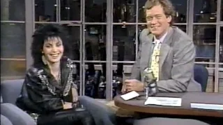 Joan Jett on Letterman, January 14, 1987