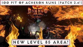 100 Pit of Acheron Runs: Patch 2.4! Diablo 2 Resurrected