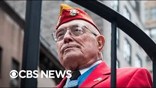 Medal of Honor recipient Hershel "Woody" Williams lies in honor at Capitol | full video