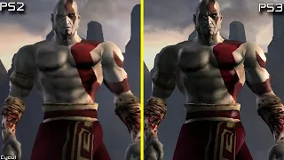 God of War PS2 vs PS3 Graphics Comparison