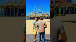 GTA V: DON'T TOUCH MICHAEL SISTER 😲 #shorts